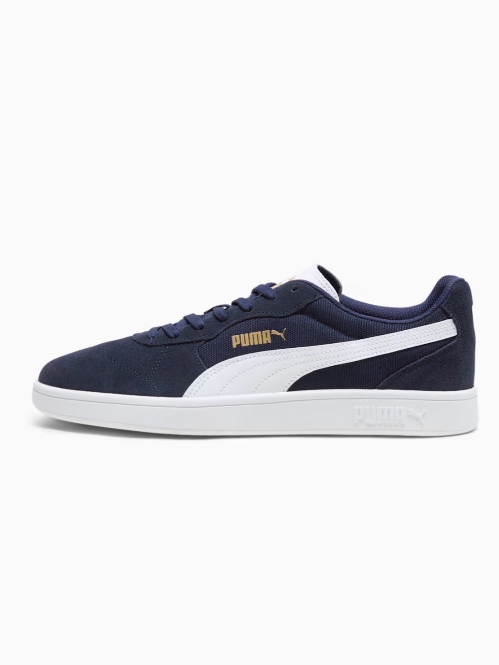 Puma Navy, White Astro Play Suede Sneaker